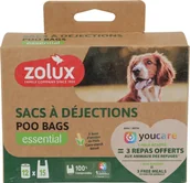 Pozostałe akcesoria dla psów - ZOLUX Ekologiczne woreczki na odchody x12 - miniaturka - grafika 1