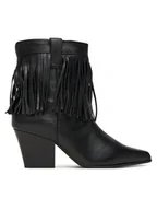 Botki damskie - Aldo Botki Jollene 14088517 Czarny - miniaturka - grafika 1