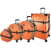 Walizki - Zestaw walizek SEMI LINE T5675-0 Pomarańczowo-czarny - miniaturka - grafika 1