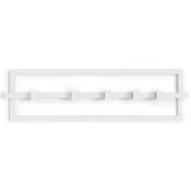 Pozostałe akcesoria kuchenne - Umbra Wieszak Cubiko 5 Biały - miniaturka - grafika 1