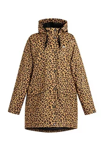 Schmuddelwedda Kurtka przeciwdeszczowa - Leoprint damska 34324947, czarny, beżowy, Leo, M - Kurtki damskie - miniaturka - grafika 1