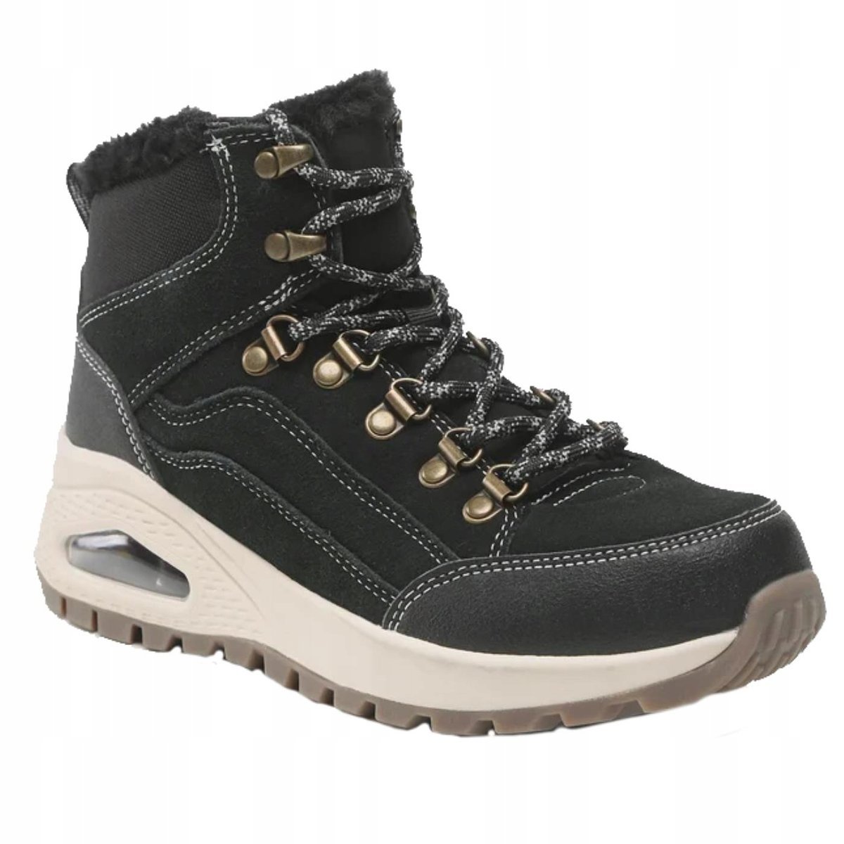 Buty trekkingowe damskie SKECHERS UNO RUGGED WINTER FEELS 37,5 EU