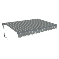 Markizy - Markiza Tarasowa Classic 500X300 Grey/White - Focus Garden - miniaturka - grafika 1