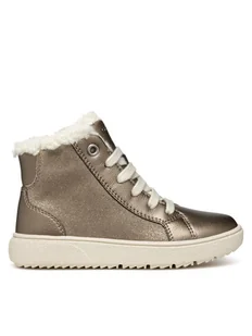 Geox Trzewiki J Theleven Girl B Ab J46HTA 077BC C9006 S Szary - Buty dla dziewczynek - miniaturka - grafika 1