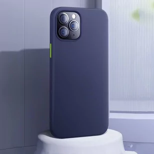 Joyroom Color Series ochronne etui do iPhone 12 Pro Max niebieski (JR-BP800) - Etui i futerały do telefonów - miniaturka - grafika 3