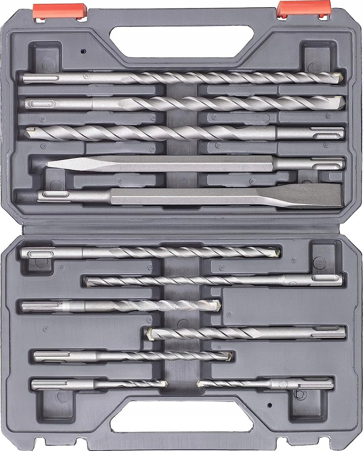 Einhell SDS Plus chisel drill set, 12 pieces case
