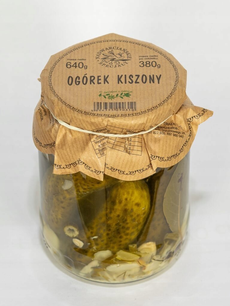 Ogórki kwaszone 730ml NADWARCIAŃSKIE SPECJAŁY