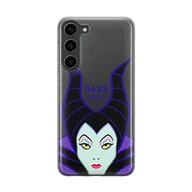 Etui i futerały do telefonów - ERT GROUP etui na telefon Samsung S23, case oryginalny i oficjalnie licencjonowany przez Disney, wzór Maleficent 001, optymalnie dopasowane, plecki z TPU częściowo przeźroczyste - miniaturka - grafika 1