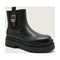 Sztyblety damskie - Liu Jo Skórzane sztyblety LOVE 63 - miniaturka - grafika 1