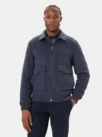 Kurtki męskie - Guess Kurtka przejściowa M5BL2K W0682 Granatowy Regular Fit - miniaturka - grafika 1