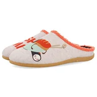 Kapcie damskie - Hot Potatoes Kapcie damskie Reggello, Szary - gris - 44 EU - miniaturka - grafika 1