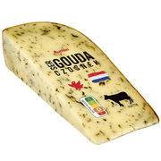 Sery - Auchan - Ser Gouda czosnek - miniaturka - grafika 1