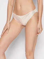 Majtki damskie - Triumph Figi brazylijskie Vivid Sportlight 10210654 Beżowy - miniaturka - grafika 1
