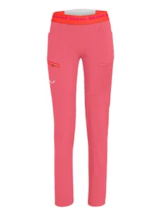 Salewa Spodnie funkcyjne "Pedroc Light" w kolorze koralowym - Spodnie sportowe damskie - miniaturka - grafika 1