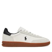 Sneakersy męskie - Sneakersy Polo Ralph Lauren Bedford 809961181001 Biały - miniaturka - grafika 1