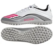 Piłka nożna - Buty adidas F50 MESSI Club TF JP7445 biały 42 - miniaturka - grafika 1