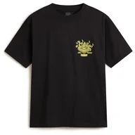 Koszulki sportowe męskie - Koszulka męska Vans Scratched Records SS Rozmiar: XL / Kolor: czarny - miniaturka - grafika 1