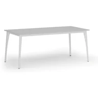Stoły i stoliki do biura - Stół konferencyjny PRIMO OMEGA, 1800 x 900 mm, podstawa biała, szary - miniaturka - grafika 1