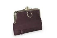 Portfele - Średnia Portmonetka Skórzana Kaletnik Fioletowa - miniaturka - grafika 1