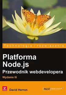 Platforma Node.js. Przewodnik webdevelopera - E-booki - informatyka - miniaturka - grafika 1