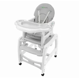 Fotelik krzesełko do karmienia 3w1 bujany fotel krzeseło ze stoliczkiem ECOTOYS - Akcesoria do karmienia - miniaturka - grafika 1