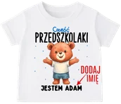 Koszulki dla dziewczynek - Koszulka dla chłopca do przedszkola - miniaturka - grafika 1