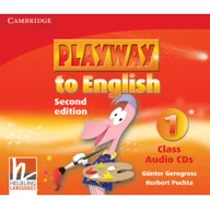 Książki do nauki języka angielskiego - Playway to english 1 class cds - miniaturka - grafika 1