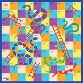 Maty edukacyjne - Mata Animacyjna XL Gra planszowa Węże i drabiny AKSON-150x150 - miniaturka - grafika 1