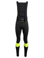 Spodnie rowerowe - VAUDE Męskie spodnie męskie Kuro Warm Bib Tights, żółty neonowy, XL - miniaturka - grafika 1