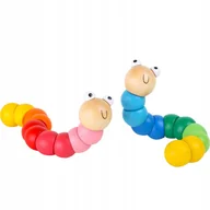 Zabawki sensoryczne - Gąsienice do ćwiczenia motoryki 2 szt. / Small Foot Design - miniaturka - grafika 1