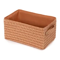 Kosze wiklinowe - Różowopomarańczowy koszyk Compactor Lilou Basket Pink Blush - miniaturka - grafika 1