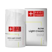 Kremy do twarzy - Krem do skóry z trądzikiem pospolitym i różowatym - Peel Mission - Acne Light Cream - 50 ml - miniaturka - grafika 1