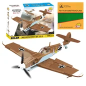 Klocki - Klocki Cobi 5761 Samolot Messerschmitt Bf 109 Gustav Hc Ww2 350 El. + Płytka - miniaturka - grafika 1