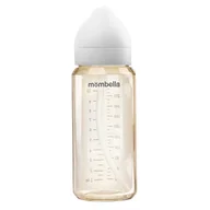 Butelki dla niemowląt - Mombella Butelka dla Niemowlaka 9M Antykolkowa Classic 300ml PPSU - miniaturka - grafika 1