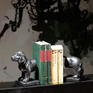 Podpórki do książek Dog 18cm, 24 x 9 x 18 cm - Podpórki do książek - miniaturka - grafika 1