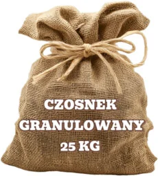 Czosnek granulowany 25 kg HURT - Przyprawy i zioła sypkie - miniaturka - grafika 1