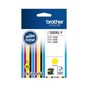 TUSZ BROTHER LC525XL-Y - Tusze oryginalne - miniaturka - grafika 1