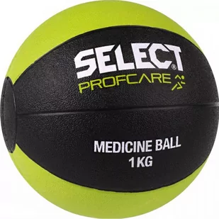 Select Piłka lekarska 2605001141 piłka lekarska, czarno-zielona, 1 kg 2605001141-1 - Piłki do ćwiczeń - miniaturka - grafika 1