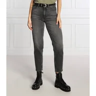 Spodnie damskie - GUESS Jeansy | Mom Fit - miniaturka - grafika 1