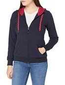 Bluzy damskie - CMP Damska bluza z kapturem ze stretchu i bawełny - miniaturka - grafika 1