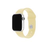 Akcesoria do zegarków - FIXED Silicone Strap Set do Apple Watch light yellow - darmowy odbiór w 22 miastach i bezpłatny zwrot Paczkomatem aż do 15 dni - miniaturka - grafika 1