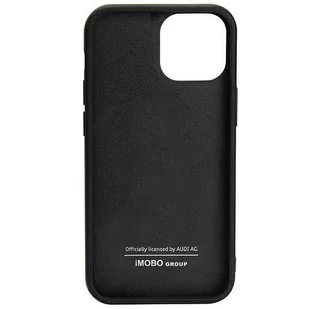 Etui Audi Carbon Fiber Stripe na iPhone 12 / iPhone 12 Pro - czarne AUS-TPUPCIP12P-R8/D1-BK - Etui i futerały do telefonów - miniaturka - grafika 1