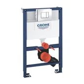 Stelaże i zestawy podtynkowe do WC - GROHE 38885000 Rapid SL 4-in-1 set for WC, 0.82 m installation height - miniaturka - grafika 1