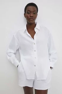 Komplety damskie - Answear Lab komplet bawełniany kolor biały - grafika 1