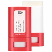 Kremy do twarzy z filtrem - Thank You Farmer Sun Project Silky Calming Sun Stick (14g) - miniaturka - grafika 1