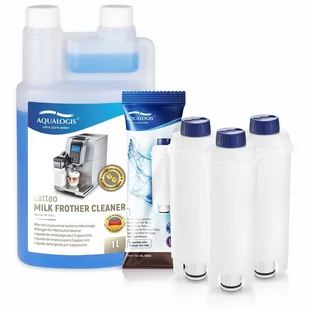 Zestaw Delonghi Aqualogis AL-S002 3szt, Latteo 1000ml - Akcesoria i części do ekspresów do kawy - miniaturka - grafika 1