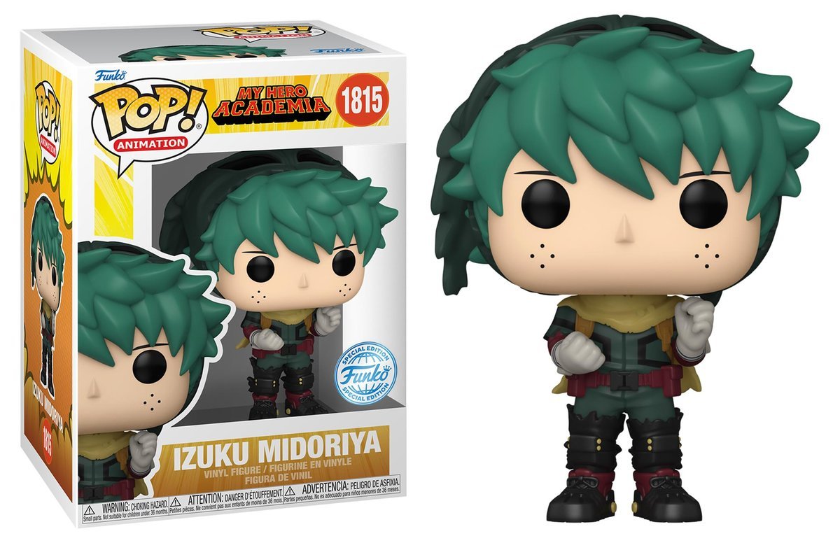 Izuku Midoriya (Deku - Hooded) 1815 My Hero Academia Funko POP!