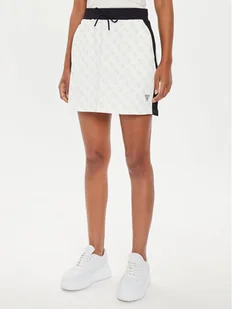 Guess Spódnica mini V4YD02 KB212 Beżowy Regular Fit - Spódnice - miniaturka - grafika 1