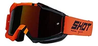 Gogle i okulary motocyklowe - Gogle Shot Assault Iris Sound Neon Orange Lustro + Clear - miniaturka - grafika 1