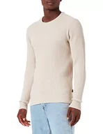 Swetry męskie - CASUAL FRIDAY Sweter męski, 135304 / jasny piasek, XL - miniaturka - grafika 1